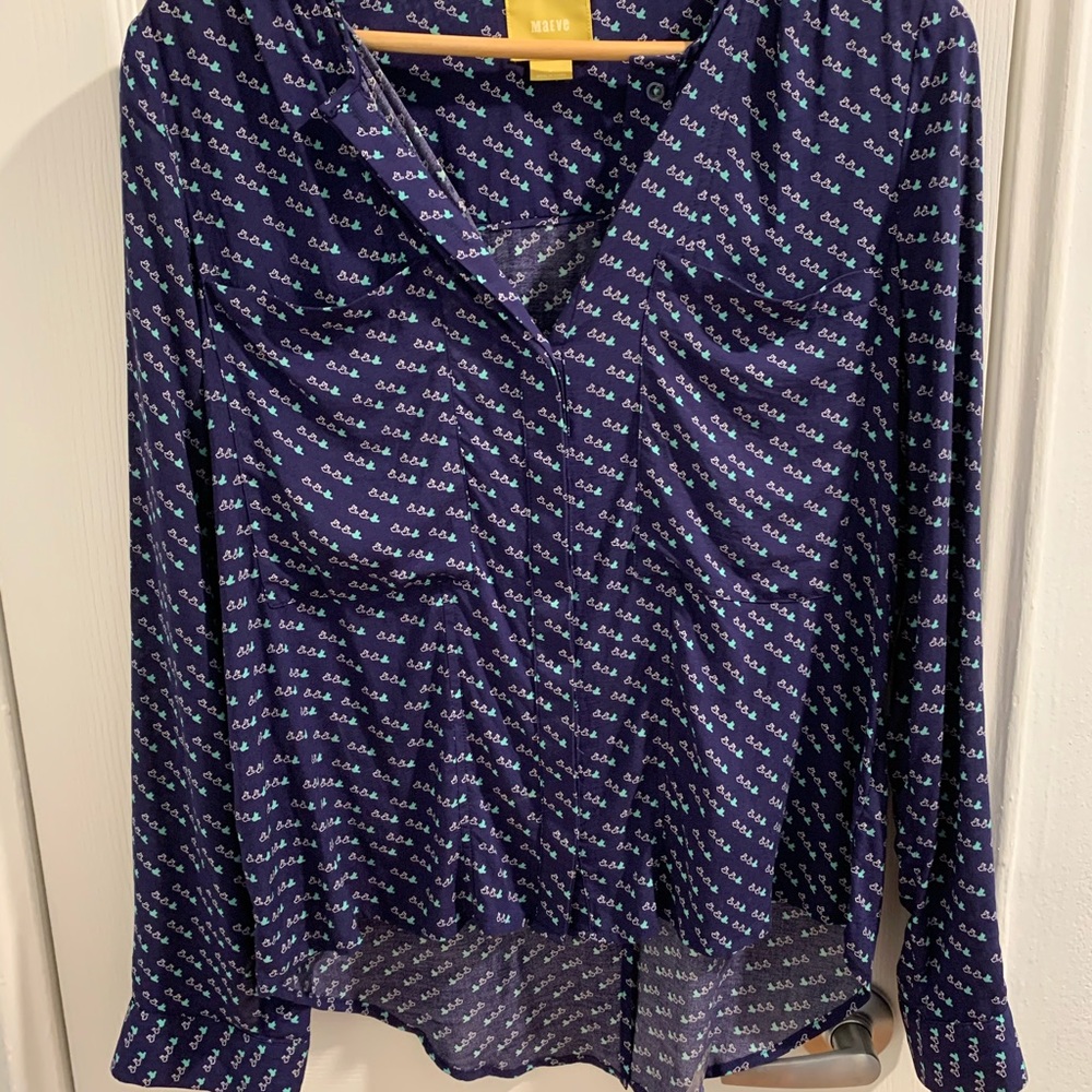 Anthropologie Maeve blouse.